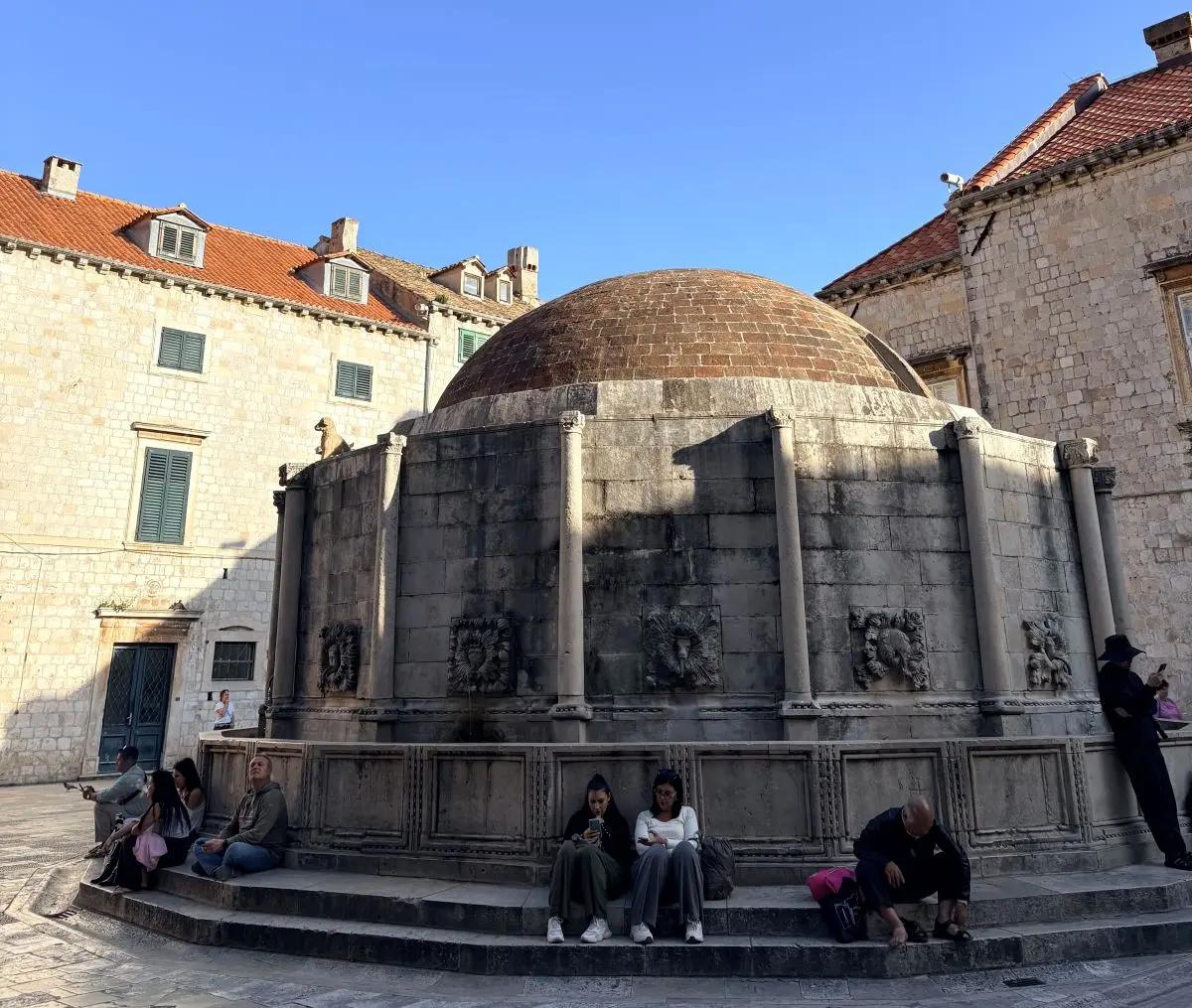 La Grande fontana di Onofrio, nella città vecchia di Dubrovnik. Foto: Francesco Bortoletto