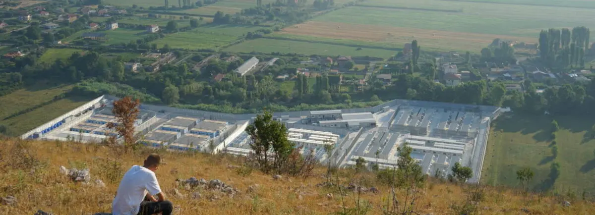 The Gjadër Repatriation Detention Centre © Nyje.al, Ronald Qema