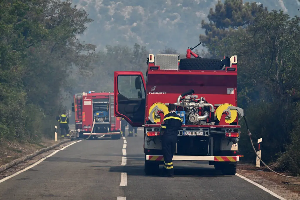 Incendi in Croazia. Foto: MORH/ T. Brandt