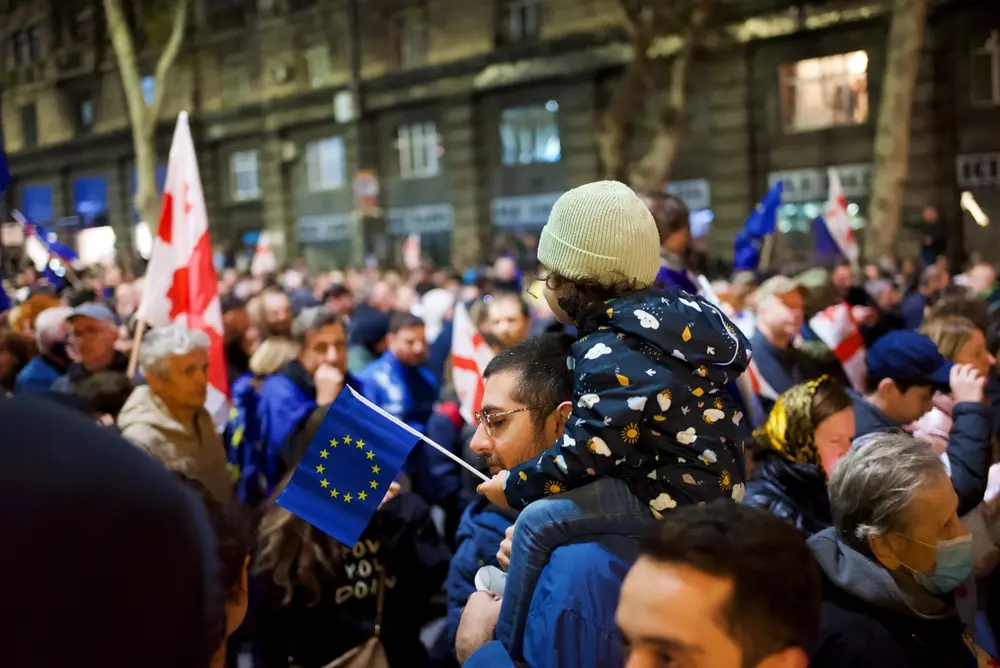 Tbilisi, Georgia - "March for Europe" 2024 © Mirko Kuzmanovic/Shutterstock