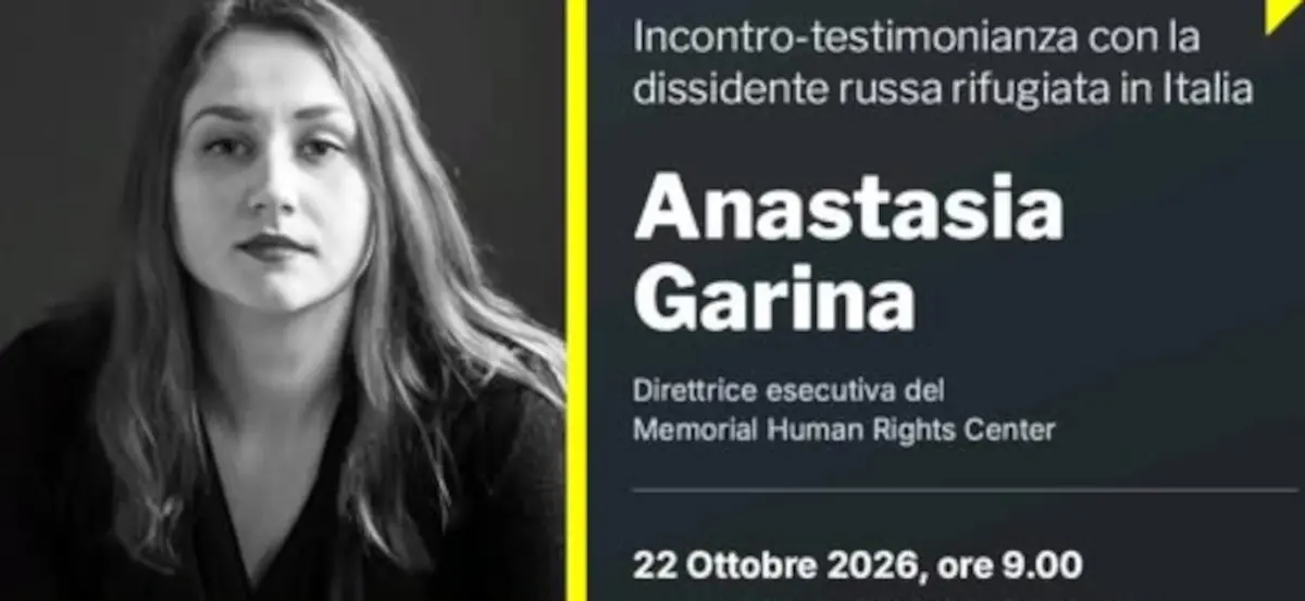Evento 22 ottobre 2026