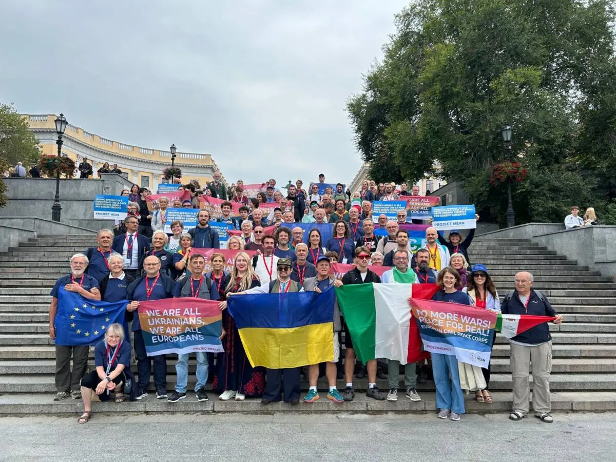 Agosto 2026, missione a Odessa del Movimento Europeo di Azione Nonviolenta © Mean
