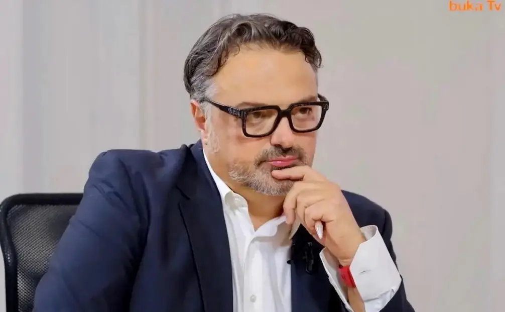 Aleksandar Trifunović, direttore del magazine Buka Aleksandar Trifunović, direttore del magazine Buka