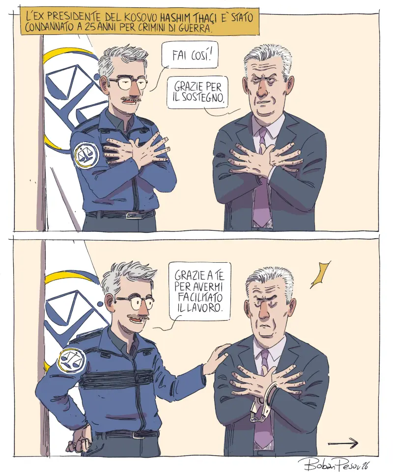 Thaçi © Boban Pesov