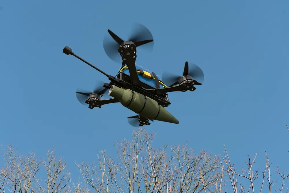 Un drone da combattimento © Anelo/Shutterstock Un drone da combattimento © Anelo/Shutterstock