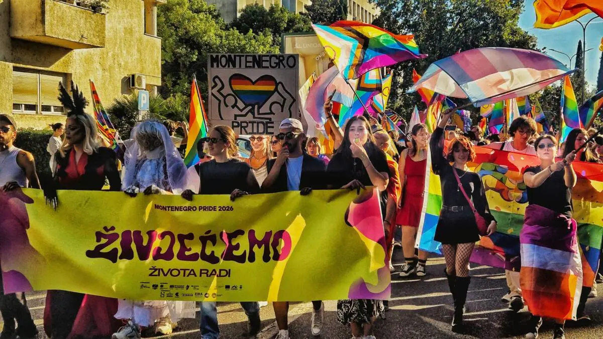 Montenegro Pride – Foto: Tijana Lekić Montenegro Pride - Foto: Tijana Lekić